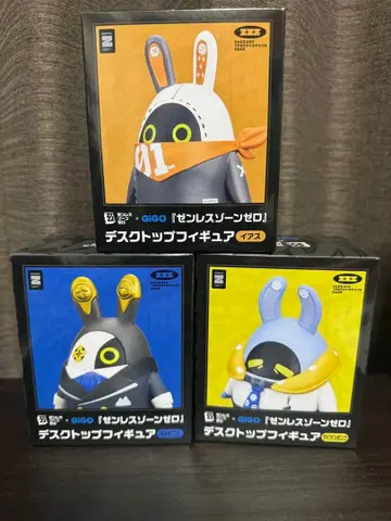 GIGO 한정판 젠레스존 제로 젠제로 봄프 데스크탑 피규어 3개