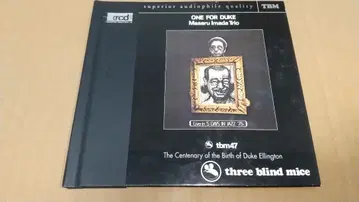 CD 이마다 마사루 / One For Duke (XRCD)