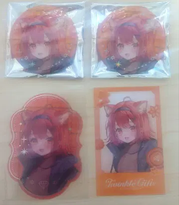 니지산지 Twinkle Gifts 캔뱃지 폴라로이드 특전 라토나 쁘띠