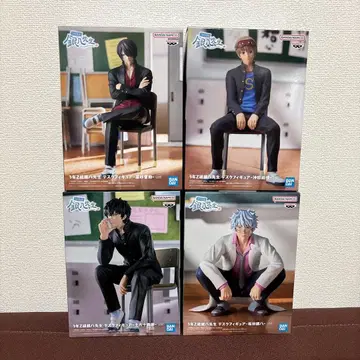 3학년 Z반 긴파치 선생님 데스크 피규어 4종 세트