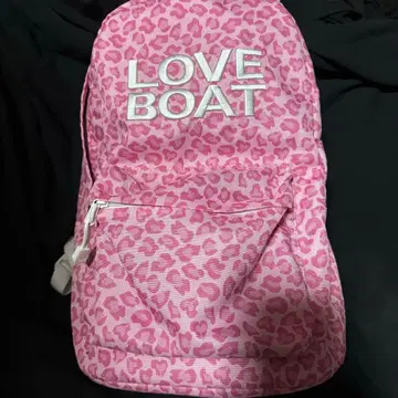 러브보트 LOVEBOAT 백팩 레오파드 무늬 핑크 헤이세이 갸루