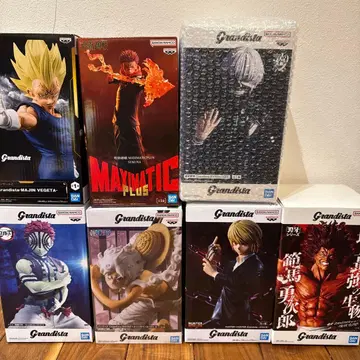 인기 프라이즈 피규어 묶음 판매 grandista 주술 원피스 귀멸