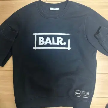 BALR. 블랙 크루넥 트레이닝복 M