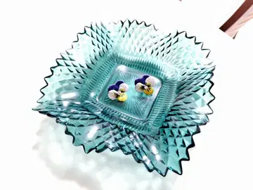 손자수 잡화 비올라 귀걸이