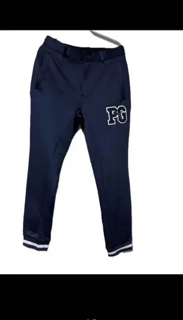 Puma PG 로고 포함 네이비 골프 팬츠