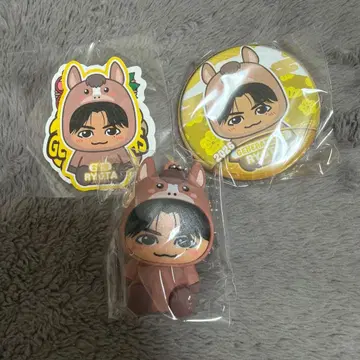 GENERATIONS 카타요세 료타 십이지신 인형옷 키링 캔뱃지 씰