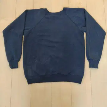 헤인즈 래글런 슬리브 맨투맨 네이비 M 미국제 USA제