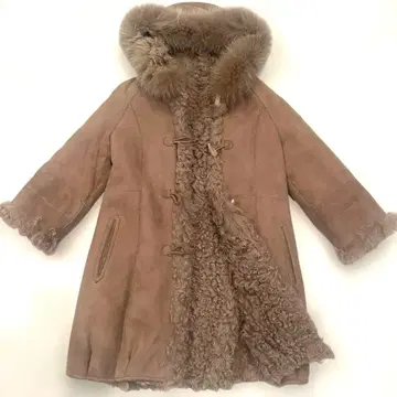 컨디션 최상 무스탕 코트 BLANCHA (블랑카)