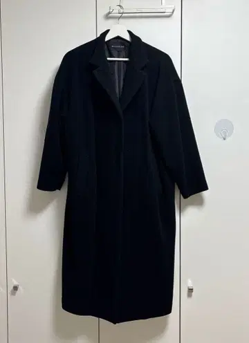 새상품급 mizuiroind 블랙 롱 코트