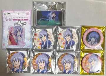 Summer Pockets 아크릴 키링 캔뱃지 아오