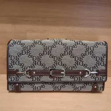 Pinky & Dianne 로고 프린트 장지갑