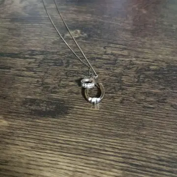 925 실버 말발굽형 목걸이