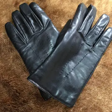 Felisi 레더 글로브 블랙