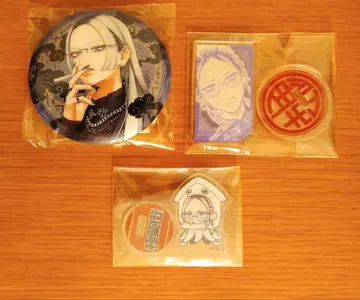 극락 거리 아크릴 캐릭터 컬렉션 체인 포함 캔뱃지 피규어 타오