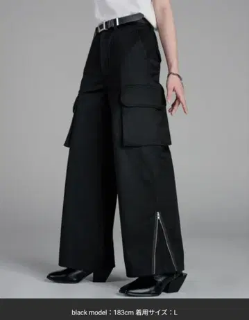 ADRER 엑스트라 퀄리티 디포메이션 플레어 카고 팬츠 S 사이즈