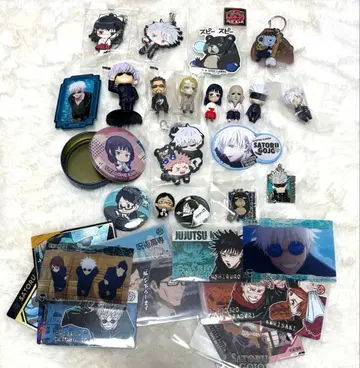 주술회전 키링 카드류 묶음 판매