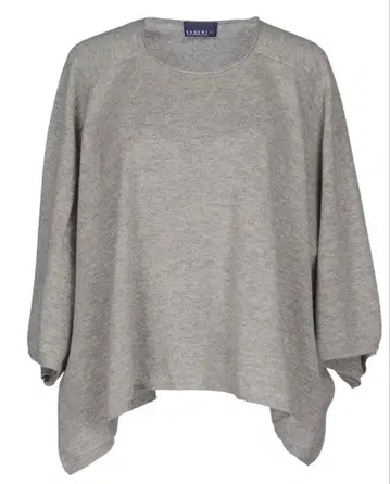 캐시미어 그레이 오버 사이즈 스웨터