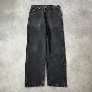 Wrangler 랭글러 W30 블랙 하의 구제 의류 블랙 16375