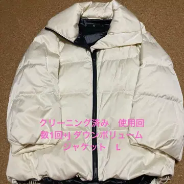 클리닝 완료 사용 횟수 1회+J 다운 볼륨 자켓 L