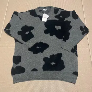 LEPSIM 꽃무늬 니트 스웨터 F 사이즈