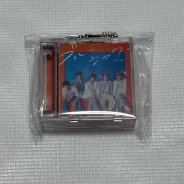 M!LK 미니 재킷 키링 블루 샤워 가챠 POPUP