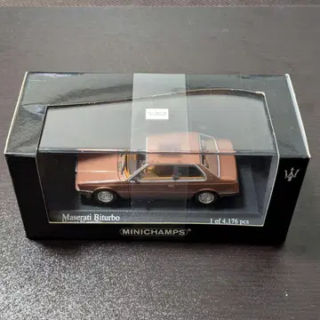 1/43 미니챔프스 마세라티 비투르보 마로네80 메탈릭