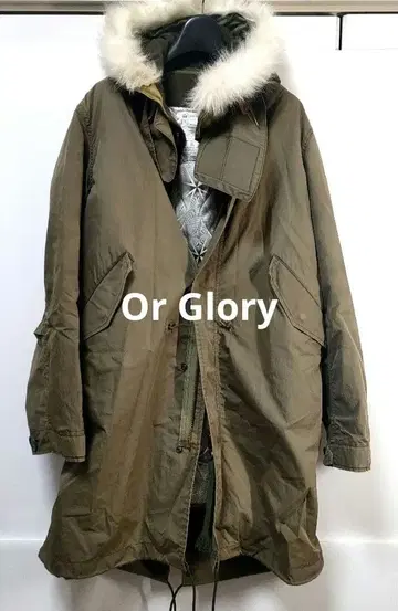 [ Or Glory ] M-51 모즈 코트 올리브 밀리터리 자켓 M
