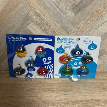 드래곤 퀘스트 슬라임 아크릴 클리어 마그넷 2종 세트