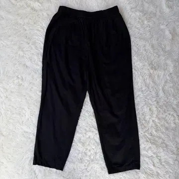 그린 라벨 릴랙싱 레이온 린넨 이지 팬츠 38 블랙 A748