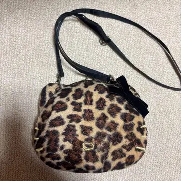 USJ 유니버셜 키티 토트백 레오파드 무늬