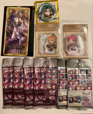 악마 집사와 검은 고양이 아쿠네코 파샤코레 코롯토 캔뱃지 타로풍 카드