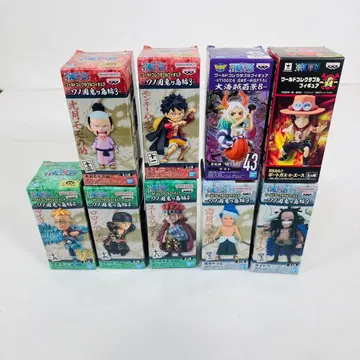 원피스 피규어 월드 컬렉터블 피규어 와레코 일괄