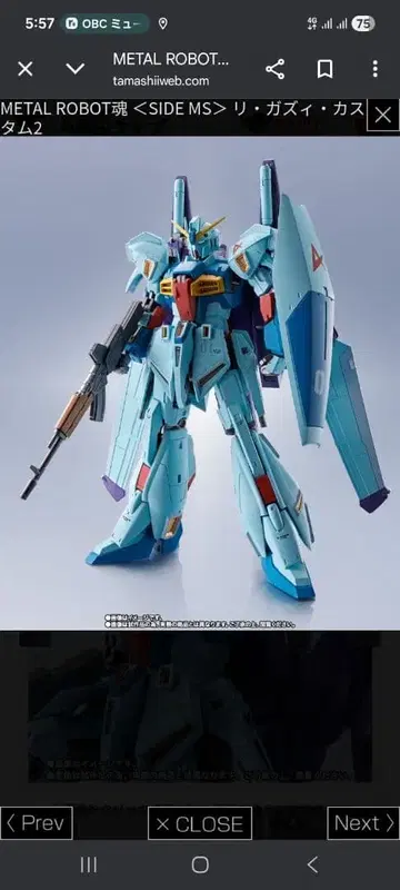 METAL ROBOT혼 리 가즈 커스텀