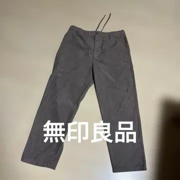 무인양품 코튼 100% 코듀로이 팬츠