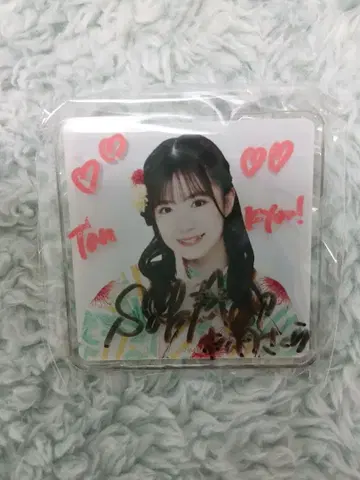 마츠오카 사쿠라 친필 사인 마그넷 NMB48