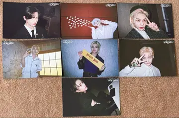 스키즈 현진 전시회 엽서 7장 세트