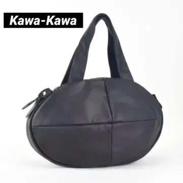 카와카와 타원 토트 블랙
