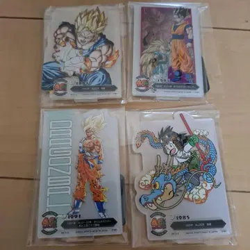 드래곤볼 제일복권 f상 4점 세트