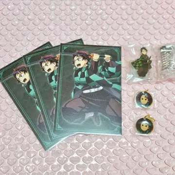 귀멸의 칼날 귀멸 엽서 코믹 얼굴 참 테치테치 테치테치 스탠드