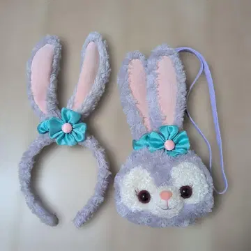 도쿄디즈니씨 스텔라 루 머리띠 & 패스 케이스