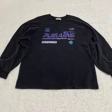 PAGEBOY 페이지 보이 맨투맨 풀오버 블랙 F 사이즈