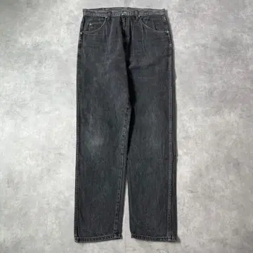 Wrangler 랭글러 W34 블랙 하의 구제 의류 블랙 16377