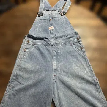 wrangler 랭글러 데님 오버올 인 원 투피스 라이트 블루 M 사이즈