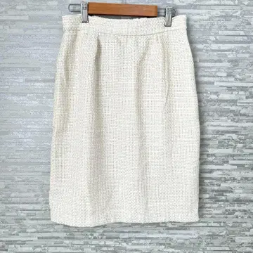 MISCH MASCH 미슈마슈 트위드풍 미니 스커트 38 화이트