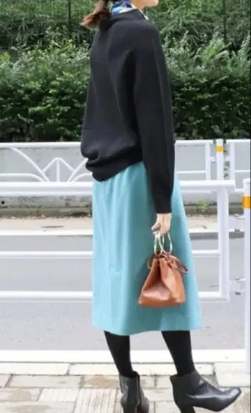 멜톤 A라인 스커트