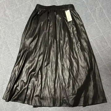 리에스 (Liesse) 새상품~미사용 여성용 롱 스커트 블랙