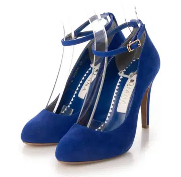 다이애나 DIANA U10276 다크 블루 스웨이드 핑힐