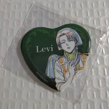 진격의 거인 리바이 하트형 캔뱃지 TSUTAYA