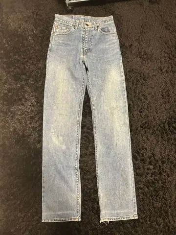 리바이스 라이트 블루 스트레이트 데님