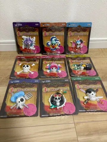 해적기 마그넷 제일복권 원피스 메모리즈 전종 세트